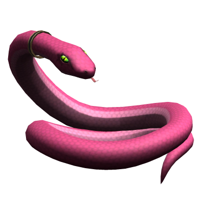 pink snake scarf Roblox item
