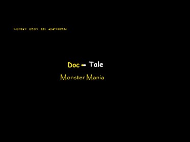 Doc-tale Monster Mania 