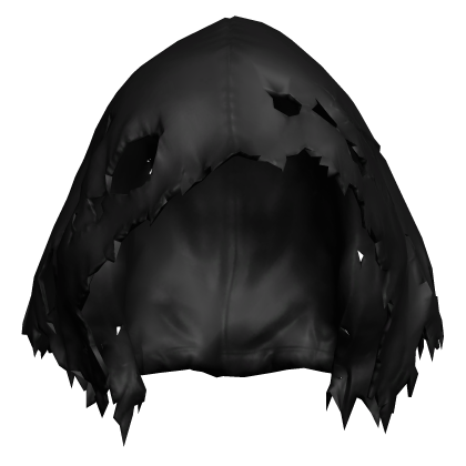 Torn Hood - Black Roblox item