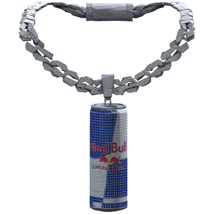 Red Bull Energy Drink Iced Out Chain 1.0