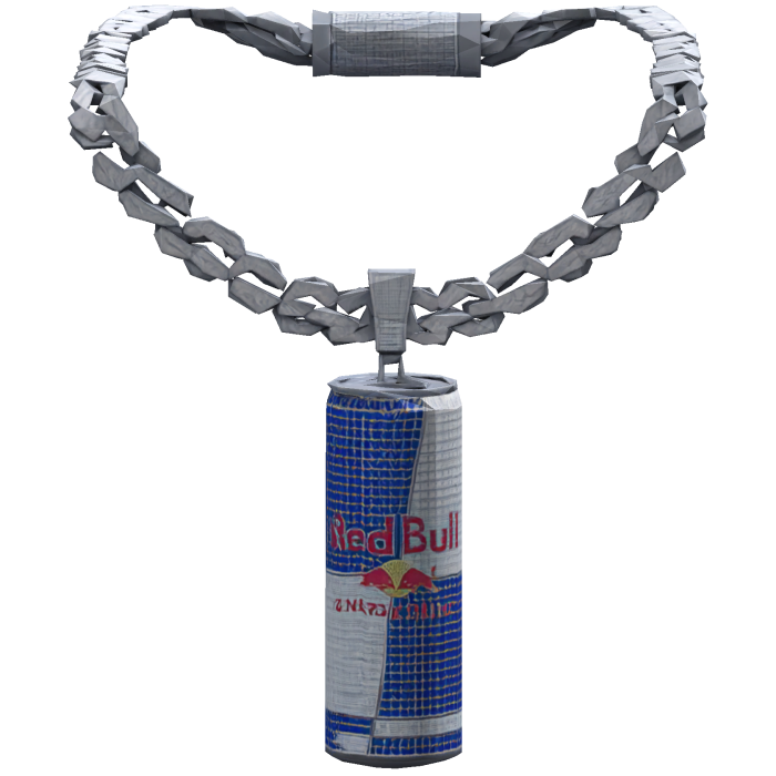 Red Bull Energy Drink Iced Out Chain 1.0