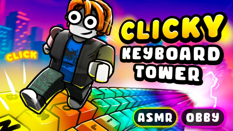 Clicky Keyboard Tower