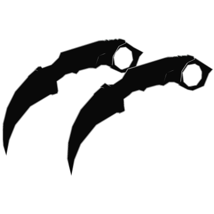 Void Cartoony Dual Karambits