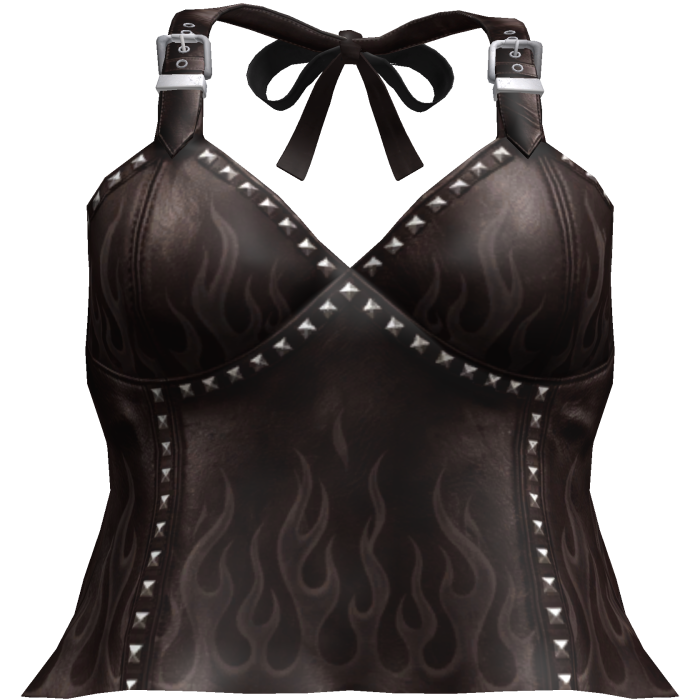 Goth Leather Top