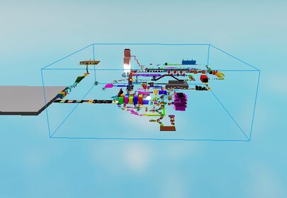 MEGA RAINBOW OBBY