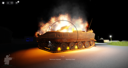 ACS VEHICLE EXPLOSIVE OBJECTIVE APC 20mm Military preview 3