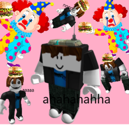 I hid my head so the clown had nowhere put burger
