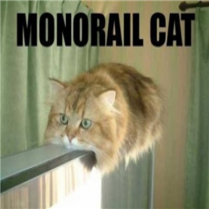 LOL Cats - Monorail Cat Roblox decal