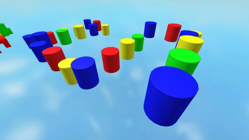 Exciting Rainbow Obby