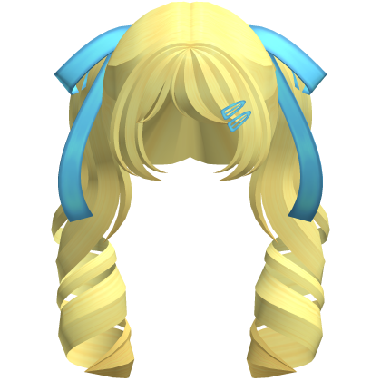 Bubbles Pigtails Hair Yellow (The Powerpuff Girls)
