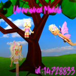 unfinished models W