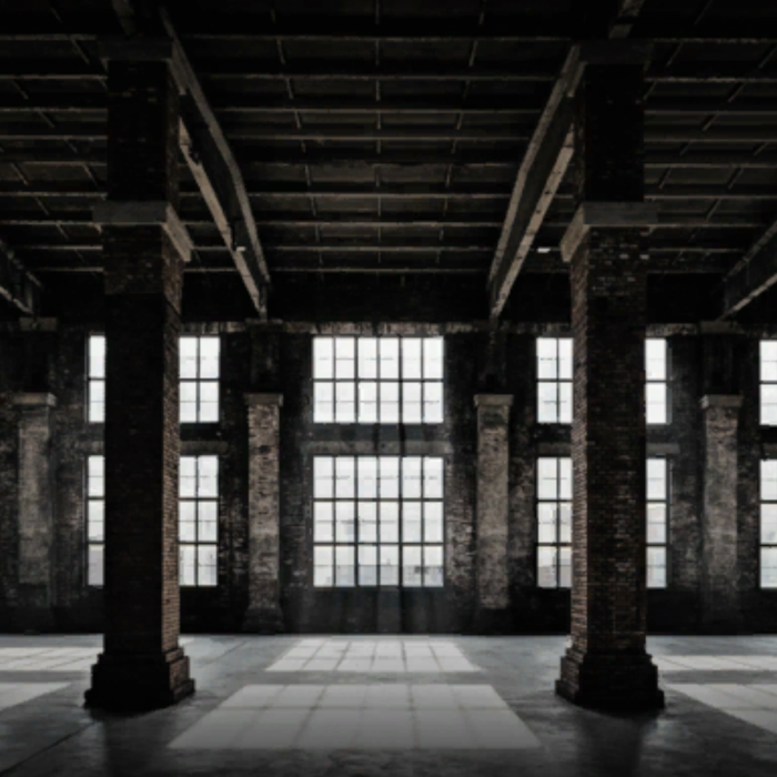 Grunge brick warehouse