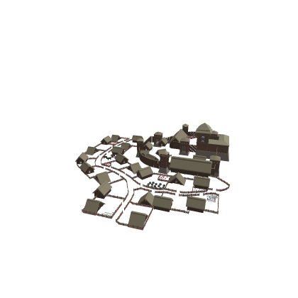 Medieval town/village