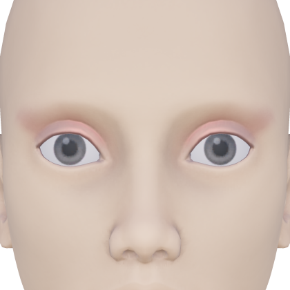 Strawberry makeup eyeshadow