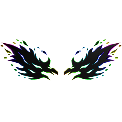 Rainbow Flame Wings