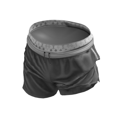 ʚ♡ɞ Raised Gray Sports Gym Shorts thumbnail