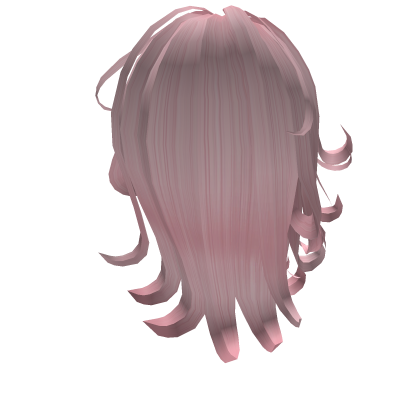 Gyaru Bouncy Layered Curls Pink