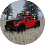 Christmas Velociraptor 6x6