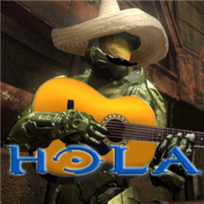 master chief HOLA Roblox decal