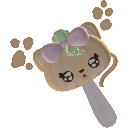 . ‿ ♡ yummy kitty pumpkin popsicle snack
