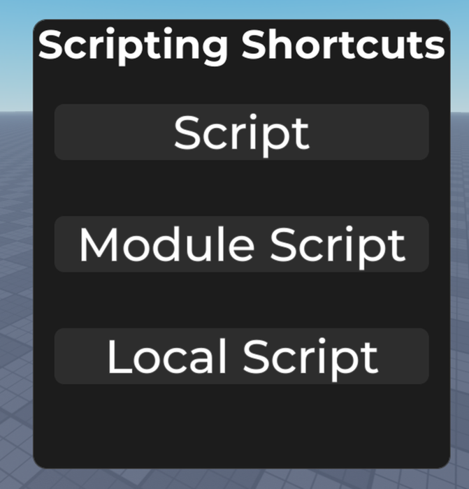 Script Shortcuts preview 3