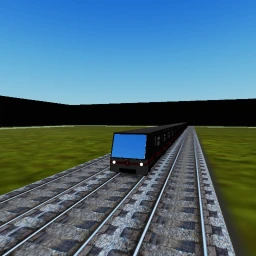 The moving train simulator icon
