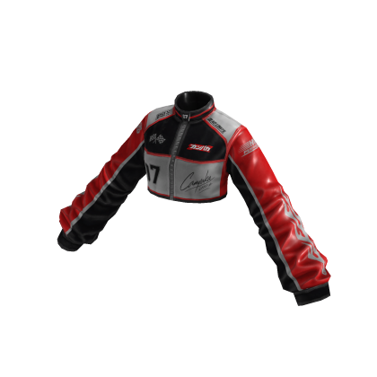 Cyber Racer Jacket - Red