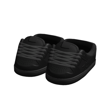 Low Black Sneaker [READ DESCRIPTION] thumbnail