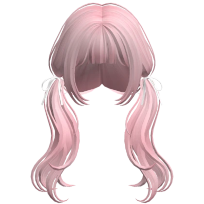 pink vampire pigtails Roblox decal