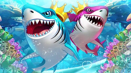 Be the STRONGEST Shark 🦈 [NEW SKIN]
