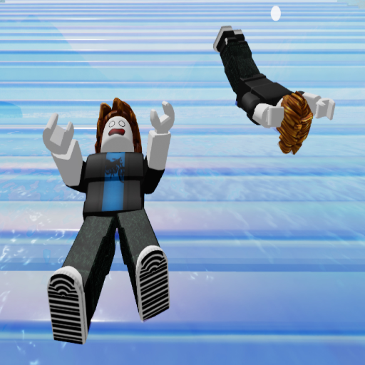 slippery stairs battle to the top 💀-NEW PASSES- official Roblox game thumbnail