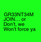 GR33NT34M
