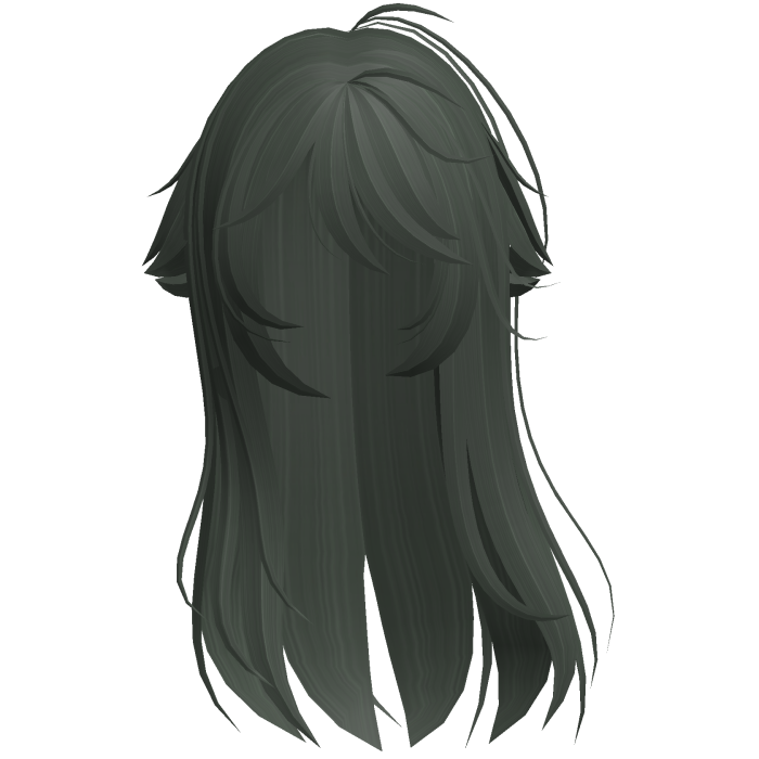 Green Shy Moe Cat Girl Windy Whispy Hair
