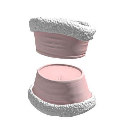 Pink Winter Tube Top Set