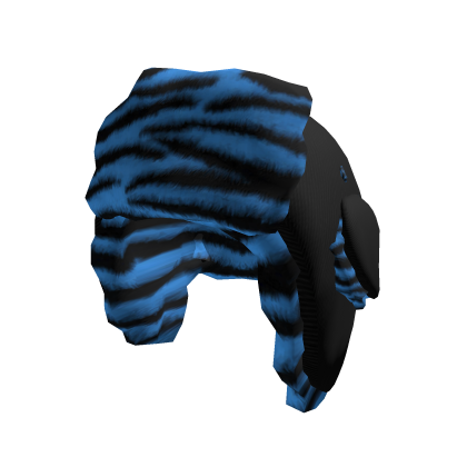 Black/Blue Ushanka Roblox item