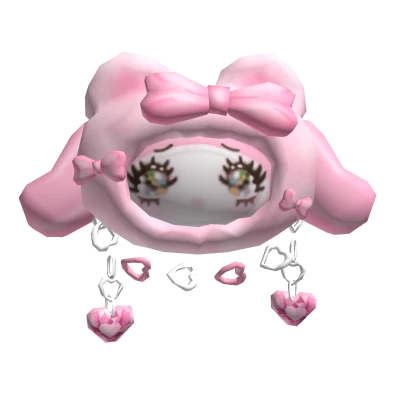 left) 🎀 y2k kawaii gyaru bunny hair clip 🎀 ☆ﾟ｡˚ | Roblox