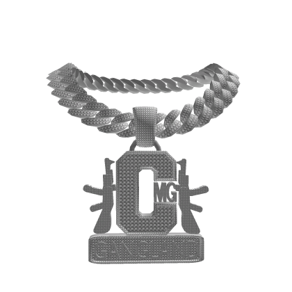 (4.0 boy) Custom "CMG" Chain  Roblox item