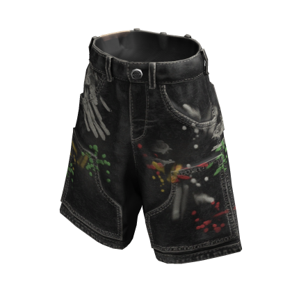ardor* - painters shorts (black) thumbnail