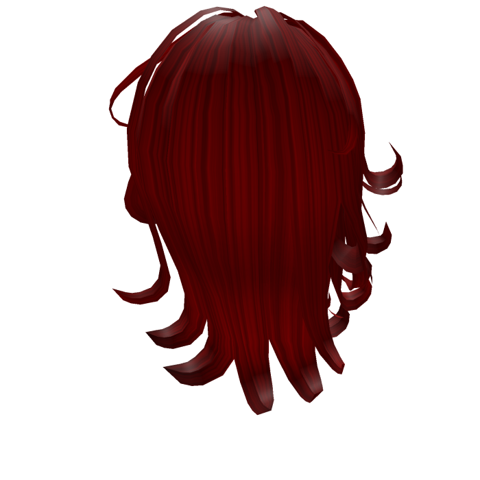 Gyaru Bouncy Layered Curls Red
