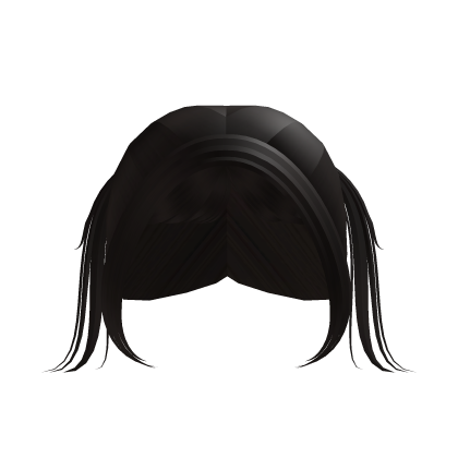 Cutesy soft mini pigtails in dark brown thumbnail