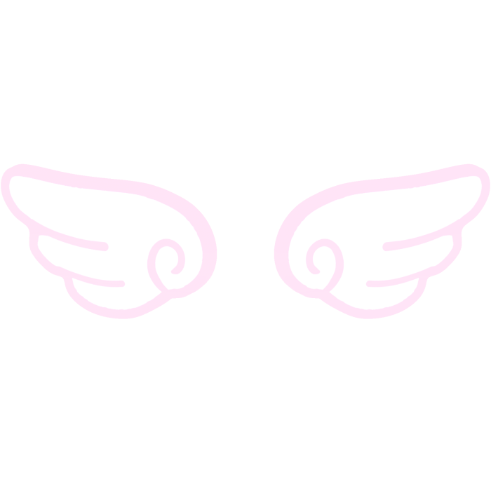 ♡ pink wings