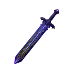 Glowing Galaxy Blade