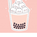 Pinky Bobba Tea Squad