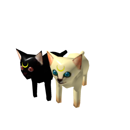 Luna And Artemis from Sailor Moon