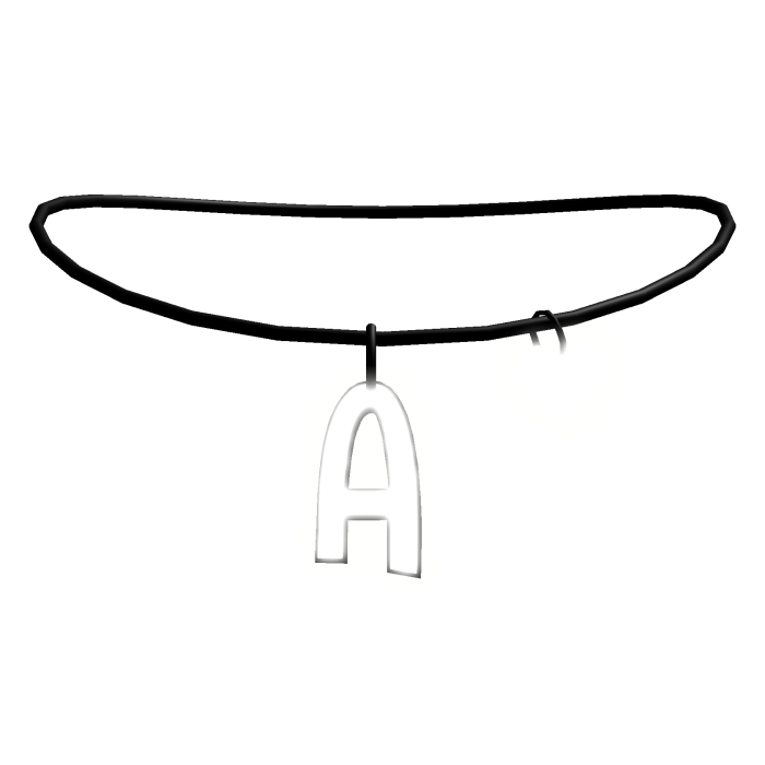 [EMISSIVE] Glowing Initial Necklace (A)