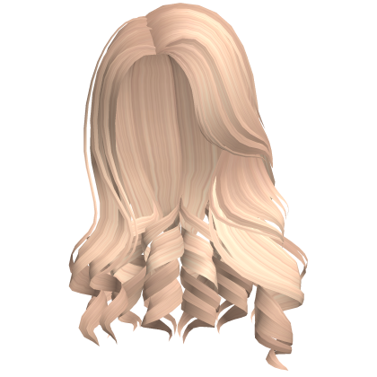 Gorgeous Blowout Curly Hair (Blonde) Roblox item