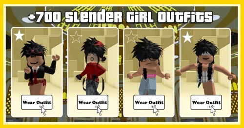 [Girl] +700 Slender CNP Outfits 