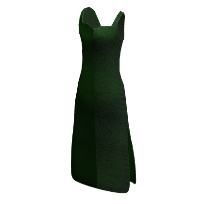 Slim Bodycon Dress | Dark Green thumbnail