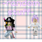 -random stuff-