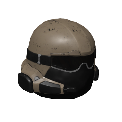 Helldivers SEAF Helmet Squad leader Biege Roblox item